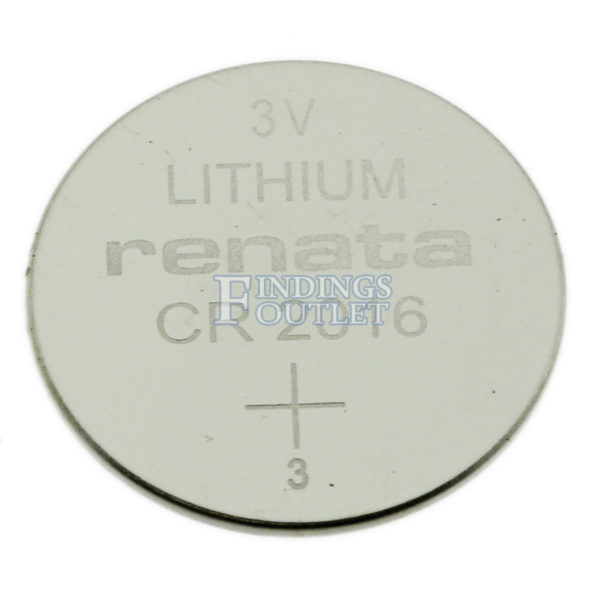 Renata CR2016 Watch Battery 3V Lithium Swiss Made Cell Single
