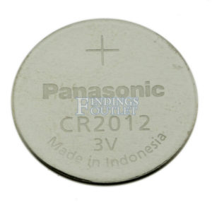 Panasonic CR2012 Watch Battery 3V Lithium Cell Single