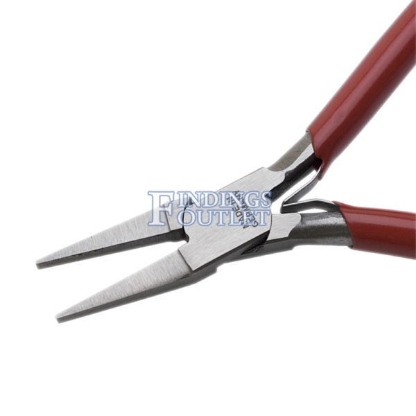 German Lap Joint Flat Nose Plier Jewelry Design & Repair Tool Angle