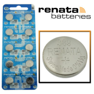 Renata 389 Watch Battery SR1130W Swiss Made Cell