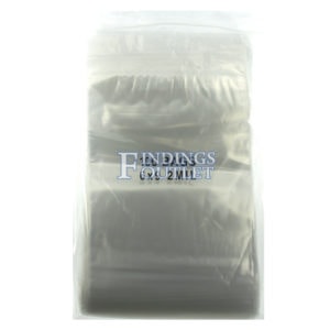 6x9 Plastic Resealable Bags Clear Zip Lock 2 Mil Pack of 100