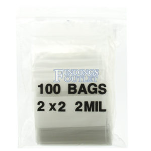 2 x 3 Resealable Zip Bags by Bead Landing in Clear | Michaels