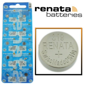 Renata 319 Watch Battery SR527SW Swiss Made Cell