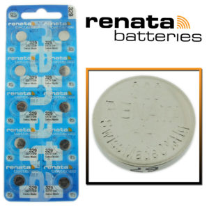Renata 329 Watch Battery SR731SW Swiss Made Cell