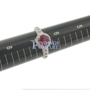 Aluminum Grooved Ring Sizer Mandrel Ring Stick 1-15 US Sizes Zoom