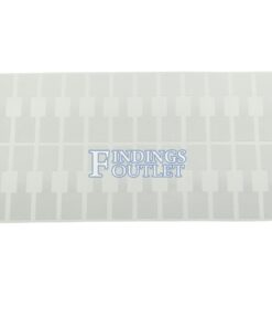 Rhino Square White Standard Sticker Jewelry Price Tags 1000 Pcs Sheet