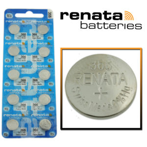 Renata 366 Watch Battery SR1116S Swiss Made Cell