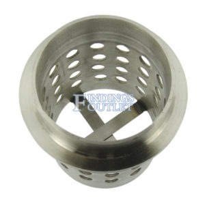 Stainless Steel Perforated Casting Flask Centrifugal Ring Top