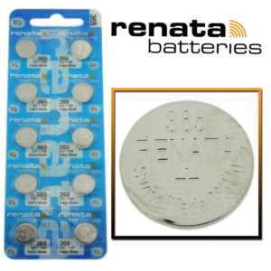 Renata 365 Watch Battery SR1116W Swiss Made Cell