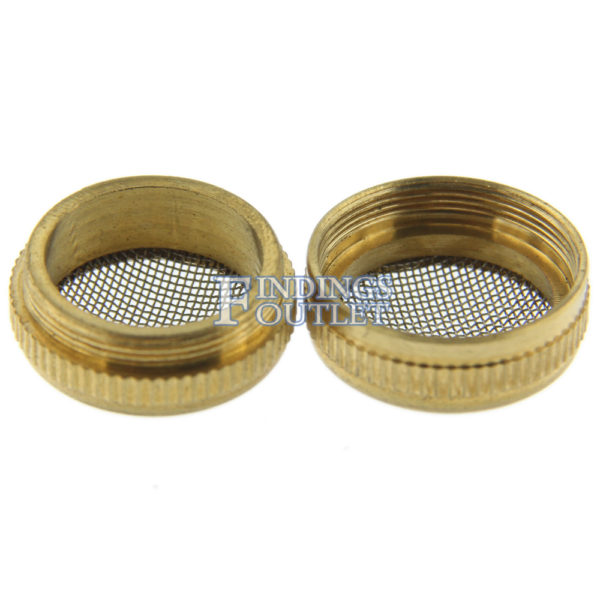 Small Parts Cleaning Basket Brass Frame Stainless Mesh Jewelry & Watch Repair Side To Side