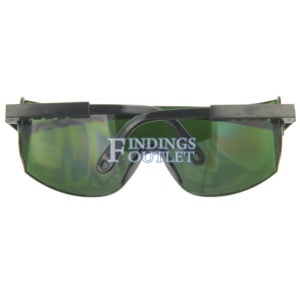 UVEX Welding Glasses #5 Green Safety Protective Goggles Back