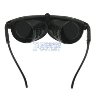 Welding Goggle Soldering Glasses Eye Safety Protective #10 Lens Back