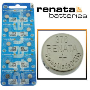 Renata 376 Watch Battery SR626W Swiss Made Cell