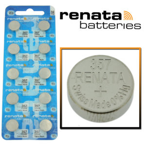 Renata 357 Watch Battery SR44W Swiss Made Cell