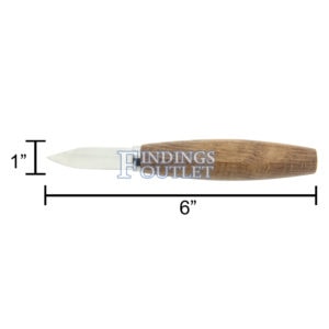 Stainless Steel Bench Knife Traditional Thick Blade With Hardwood Handle Dimensions