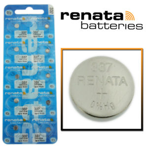 Renata 337 Watch Battery SR416SW Swiss Made Cell