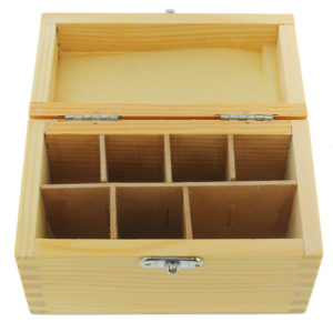 7 Compartment Wooden Box