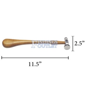 Stainless Steel Chasing Hammer Dimensions