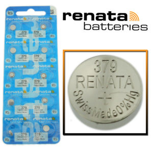 Renata 379 Watch Battery SR521SW Swiss Made Cell