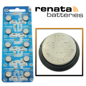 Renata 387 Watch Battery Swiss Made Cell