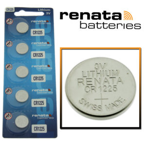 Renata CR1225 Watch Battery 3V Lithium Swiss Made Cell