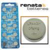 Renata LR44 Watch Battery 1.5V Alkaline Swiss Made Cell