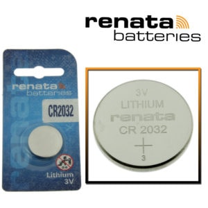 Renata CR2032 Watch Battery 3V Lithium Swiss Made Cell