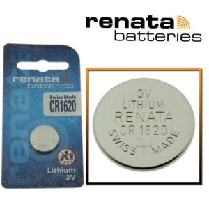 Renata CR1620 Watch Battery 3V Lithium Swiss Made Cell