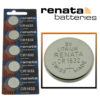 Renata CR1632 Watch Battery 3V Lithium Swiss Made Cell