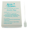 Arch Crown Square White Standard String Jewelry Price Tags 1000 Pcs