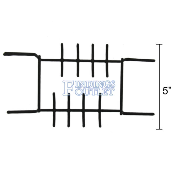 16 Hook Ultrasonic Cleaning Rack For Hanging Jewelry Dimensions Top