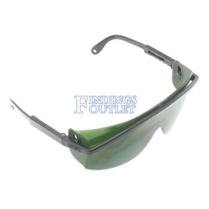 UVEX Welding Glasses #5 Green Safety Protective Goggles Top Angle