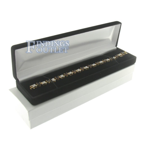 Black Velvet Bracelet Box Display Jewelry Gift Box Outer