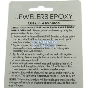 Vigor Jewelers Epoxy Back Zoom