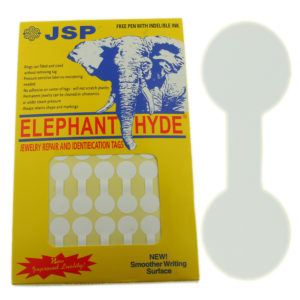 Elephant Hyde Round White Standard Sticker Jewelry Price Tags 1000 Pcs
