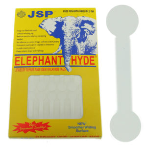 Elephant Hyde Round White Long Sticker Jewelry Price Tags 500 Pcs