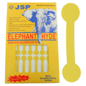 Elephant Hyde Round Gold Long Sticker Jewelry Price Tags 500 Pcs