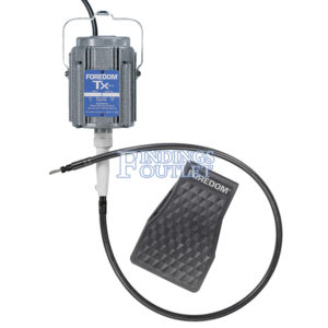 Foredom TX-TXR Hang-Up Style Motor With Electronic Foot Control Pedal 115 Full