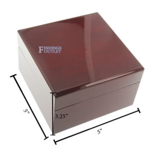Cherry Rosewood Wooden Watch Box Display Jewelry Gift Box Dimensions