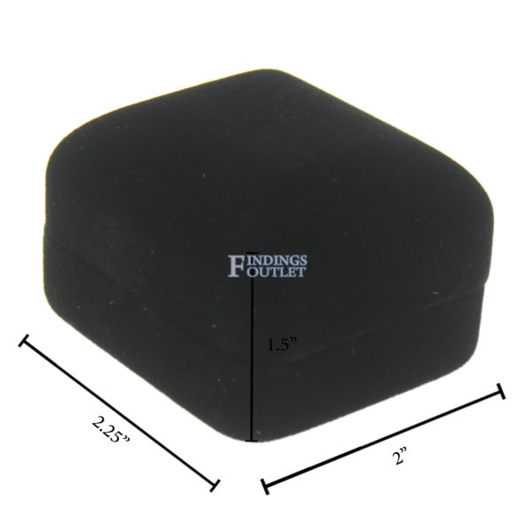 Black Velvet Earring Box Display Jewelry Gift Box Dimensions