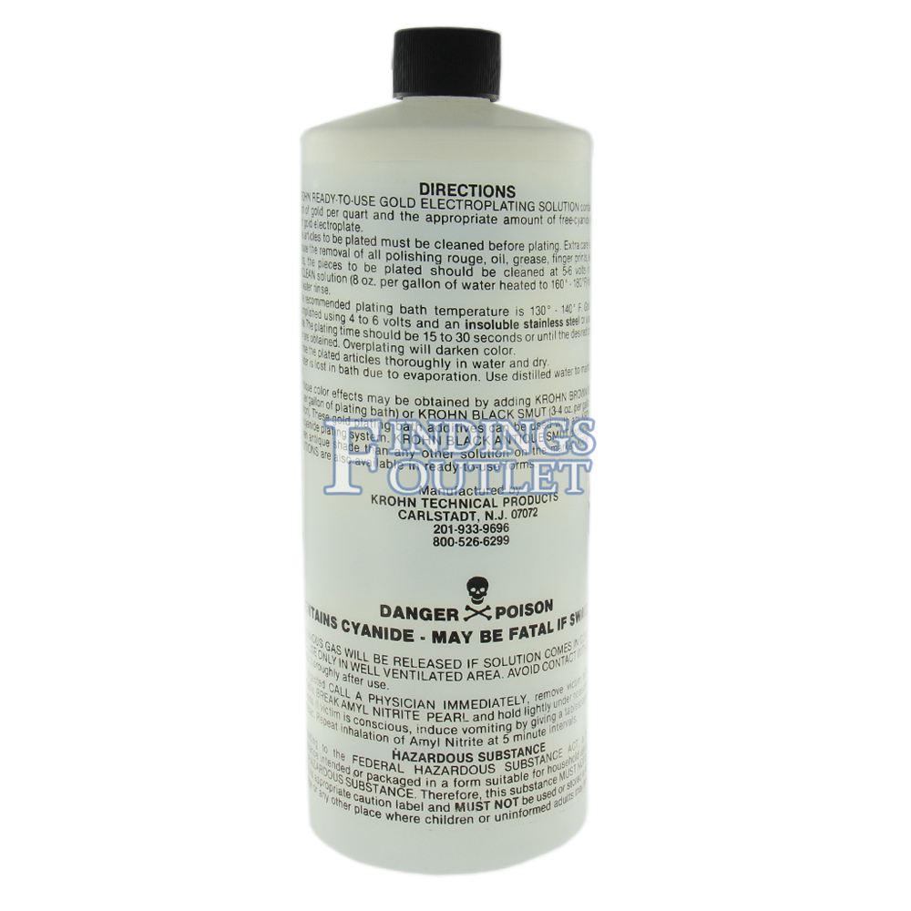 Roseco Store - Krohn Silver Plating Solution