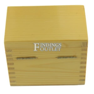 5 Compartment Wooden Box Back
