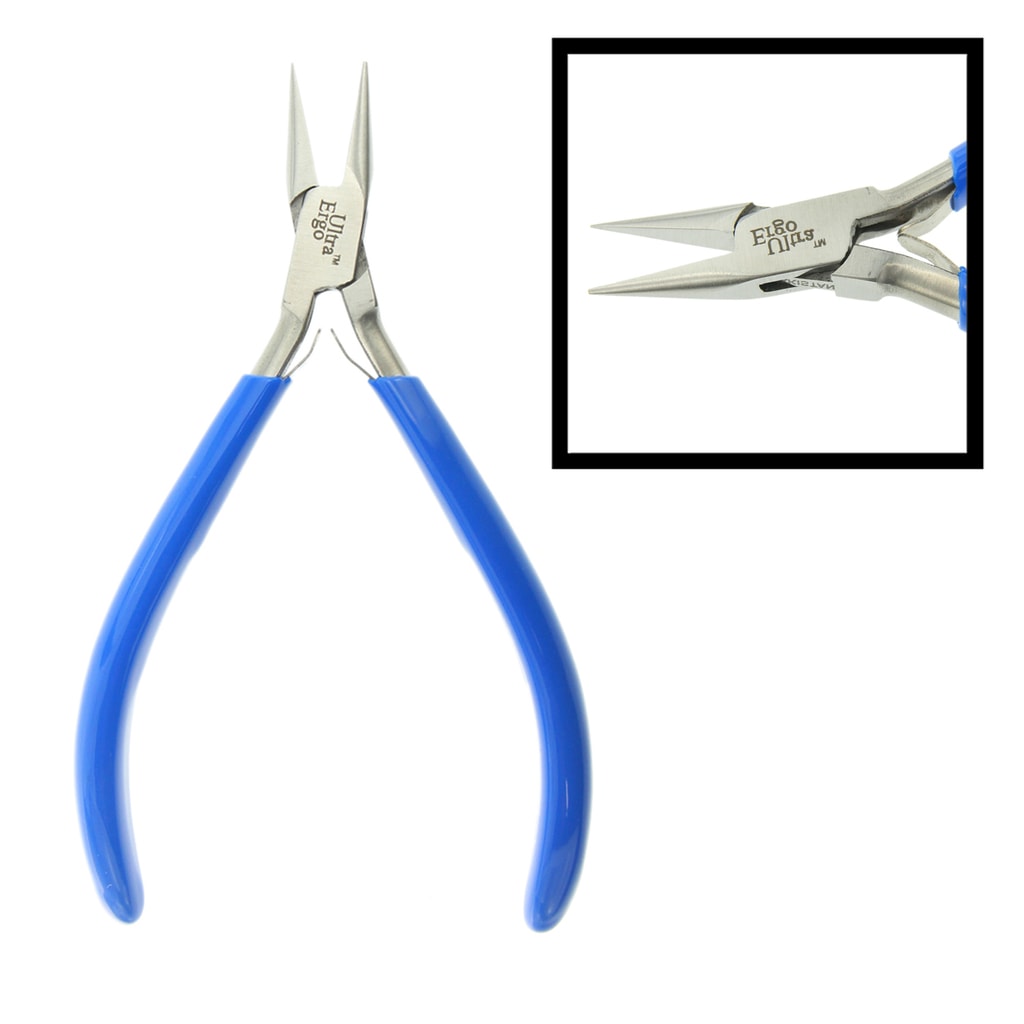 Comfort Grip Chain Nose Plier Jewelry Design & Repair Tool - Findings Outlet