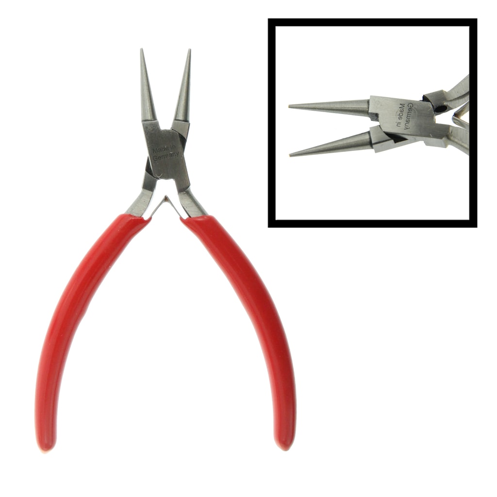 75mm 3" ROUND NOSE BOX JOINT PLIER MINI JEWELLERS CIRCLIP ENGINEERS 