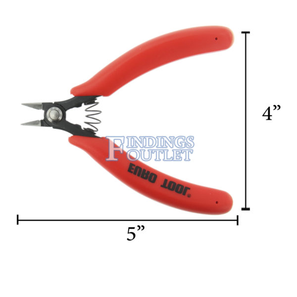 Ultra Fine Point Ultra Flush Cutter Plier Jewelry Design & Repair Tool Dimensions