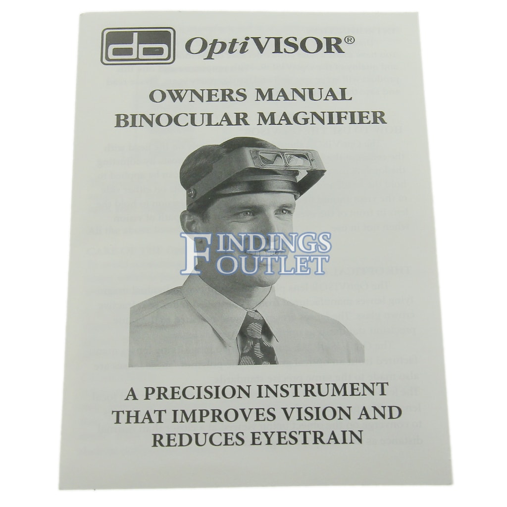 OptiVisor Glass Binocular Magnifier – Northwest Avian Specialty