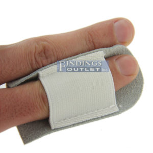 Leather Finger Guard Thumb Protector For Jewelry Polishing Finger