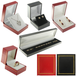 Classic Leatherette Jewelry Boxes