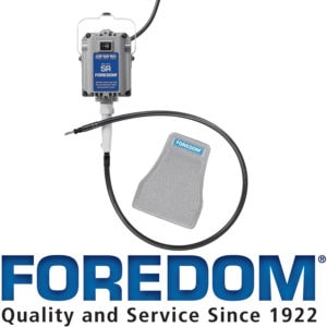 Foredom SR-SCT Hang-Up Style Motor With Electronic Foot Control Pedal 115 Volt