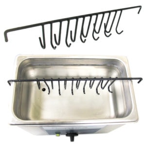 12 Hook Ultrasonic Cleaning Rack For Hanging Jewelry